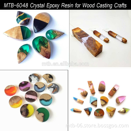 Liquid Epoxy Resin and Hardener for Crafts Casting